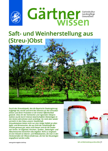 Gw Saft Und Weinherstellung Aus (Streu )Obst (2024)