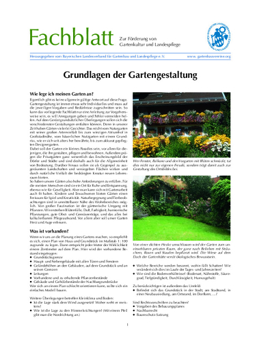 FB Grundlagen Der Gartengestaltung